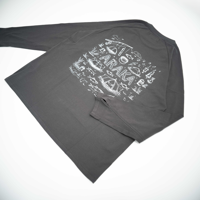 ARAKA GRAPHIC LONG SLEEVE TEE