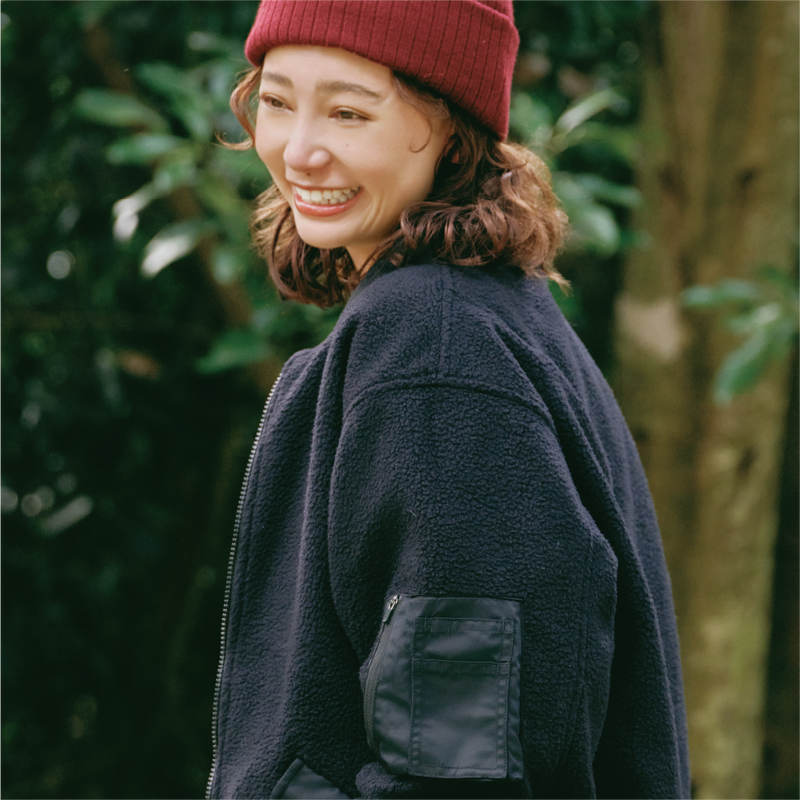 ARAKA リバーシブルMA-1ジャケット