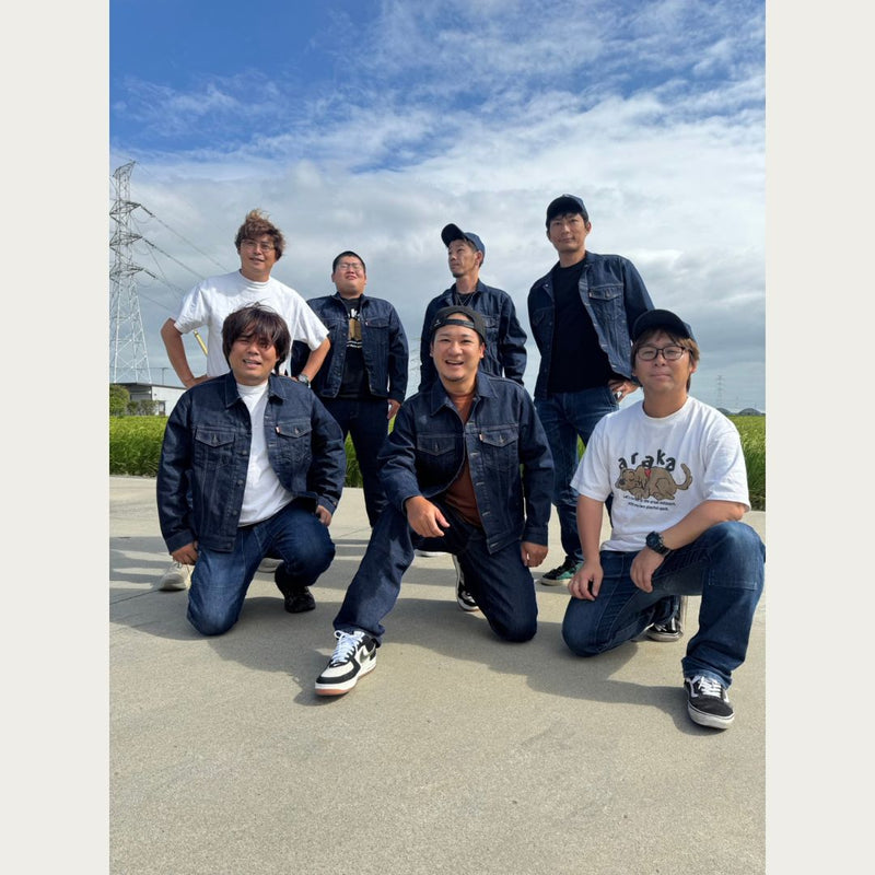 ARAKA DENIM LOGO CAP-INDIGO【会員様限定 先行販売】
