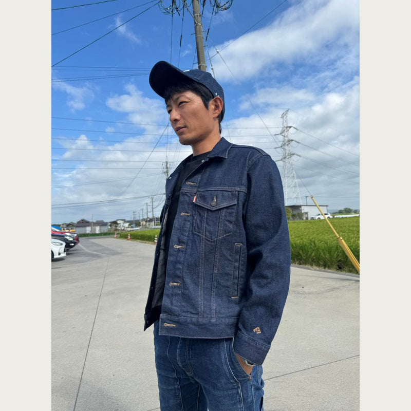 ARAKA DENIM LOGO CAP-INDIGO【会員様限定 先行販売】