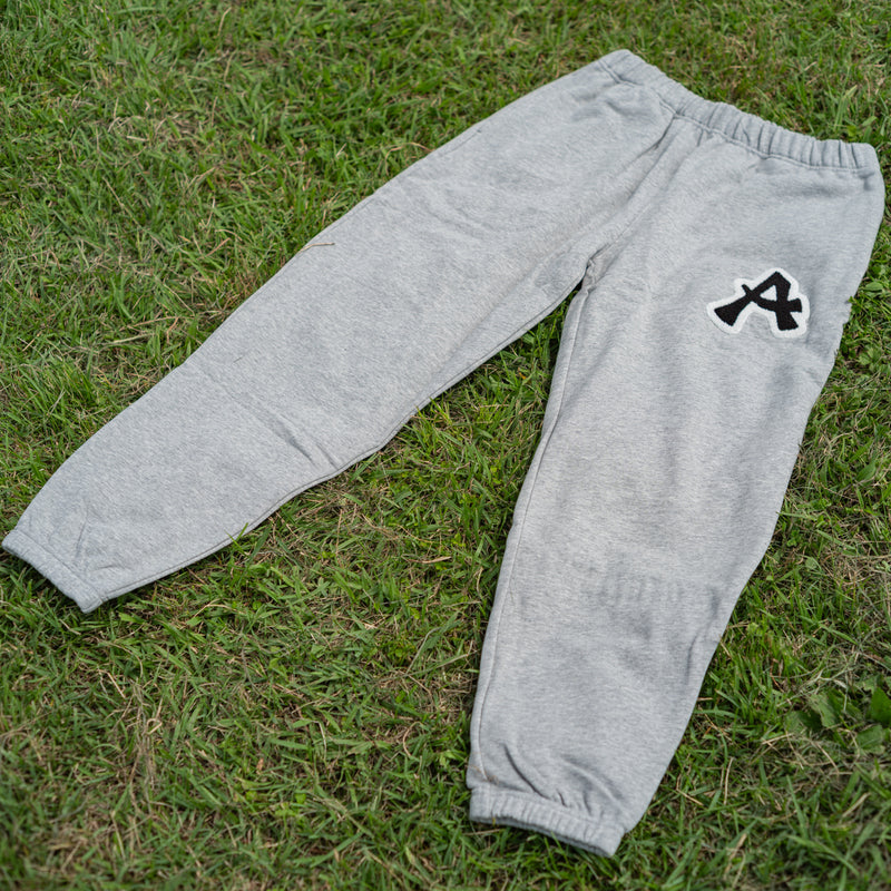 ARAKA LAYERED PATCH SWEATPANTS