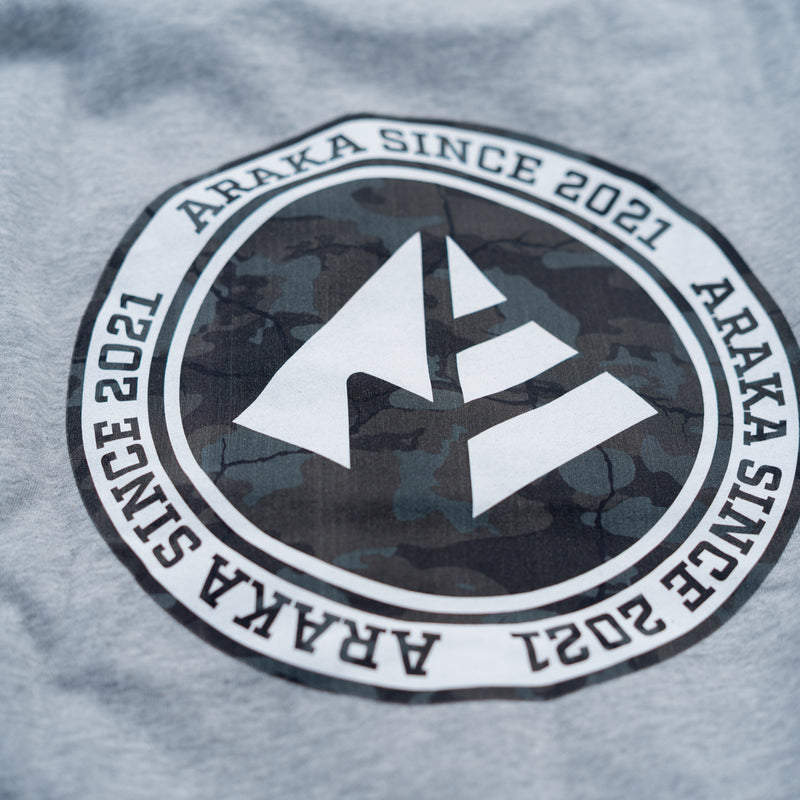 ARAKA CIRCLE LOGO PULLOVER CAMO