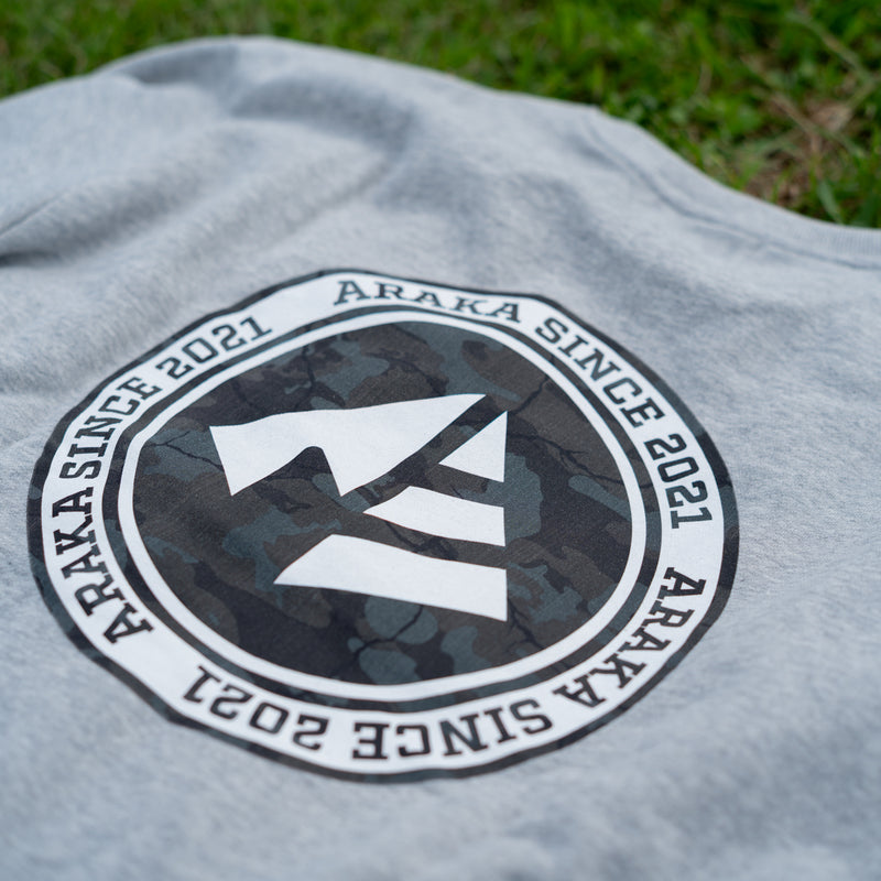 ARAKA CIRCLE LOGO PULLOVER CAMO
