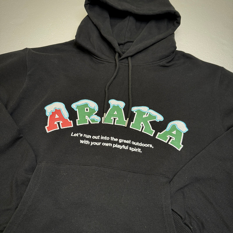 ARAKA PLAYFUL LOGO HOODIE