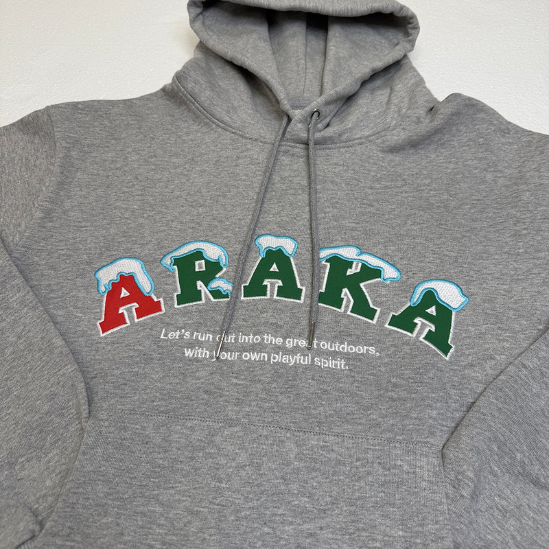 ARAKA PLAYFUL LOGO HOODIE