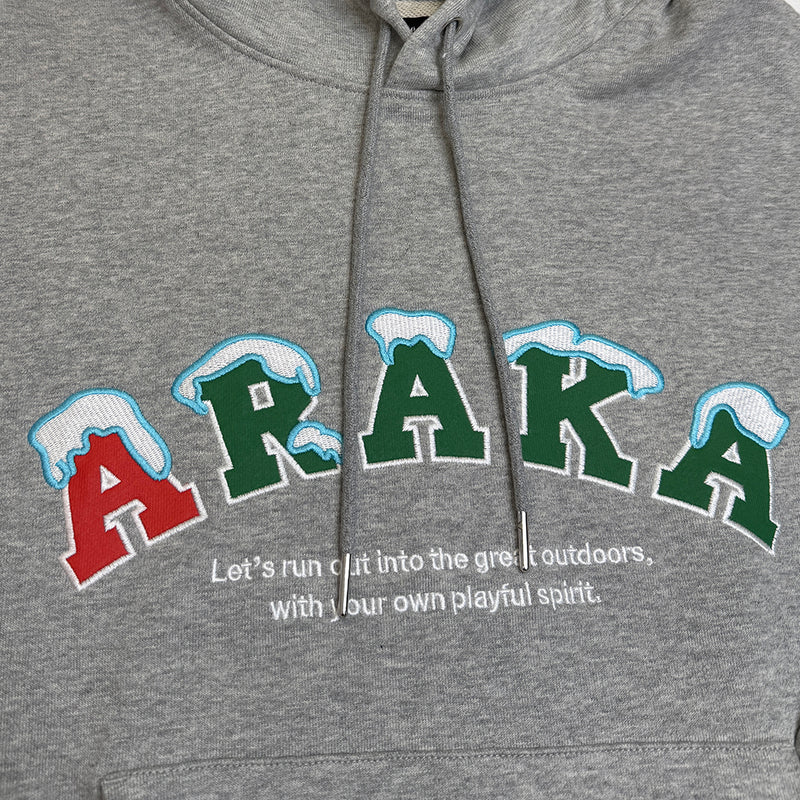 ARAKA PLAYFUL LOGO HOODIE