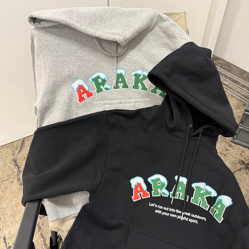 ARAKA PLAYFUL LOGO HOODIE