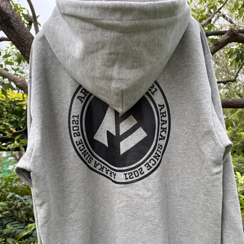 ARAKA CIRCLE LOGO ZIP HOODIE