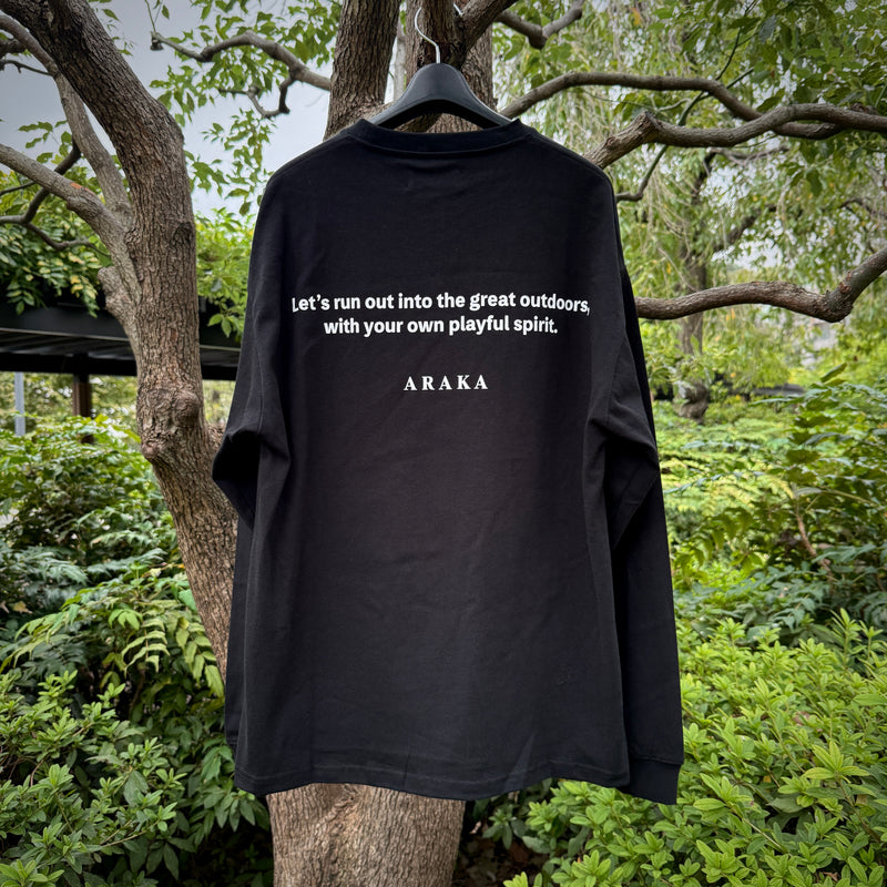 ARAKA EMBLEM LONGSLEEVE TEE