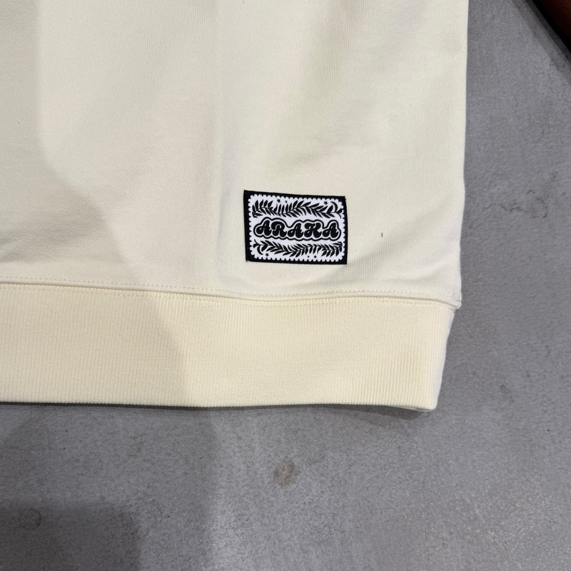 ARAKA TWO-TONE RAGLAN CREWNECK
