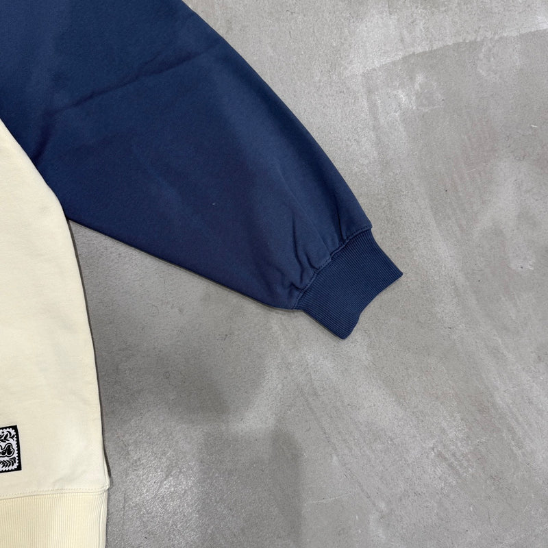 ARAKA TWO-TONE RAGLAN CREWNECK