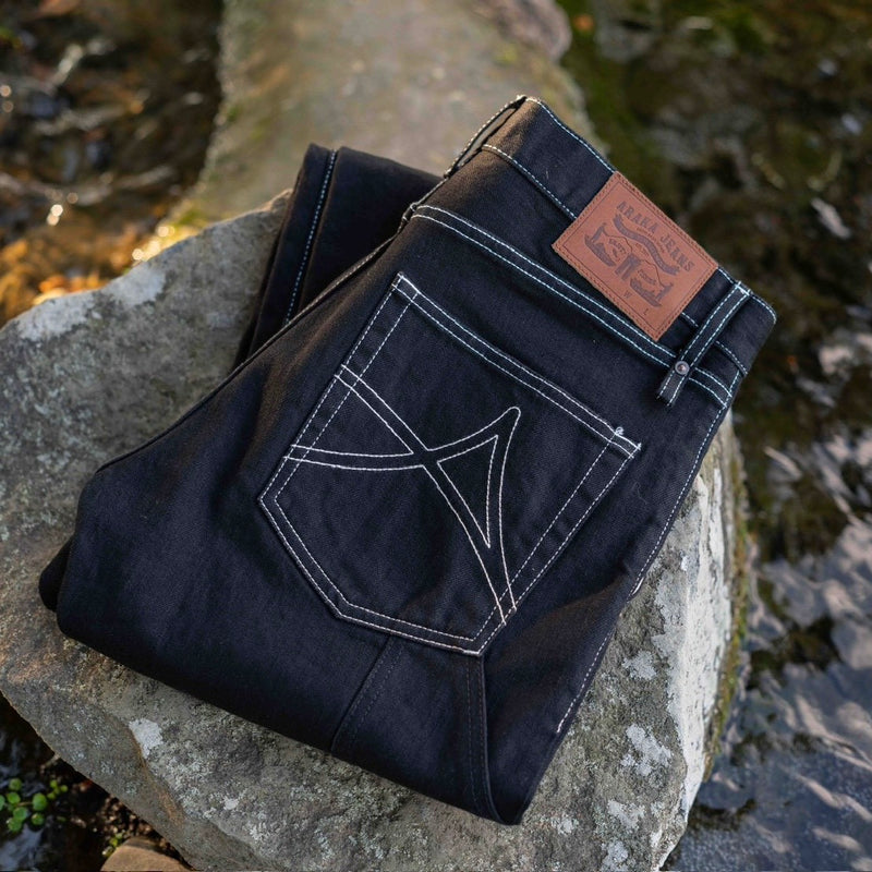 ARAKA ジーンズ 24インチ ARAKA JEANS ver. 2.0 - BLACK