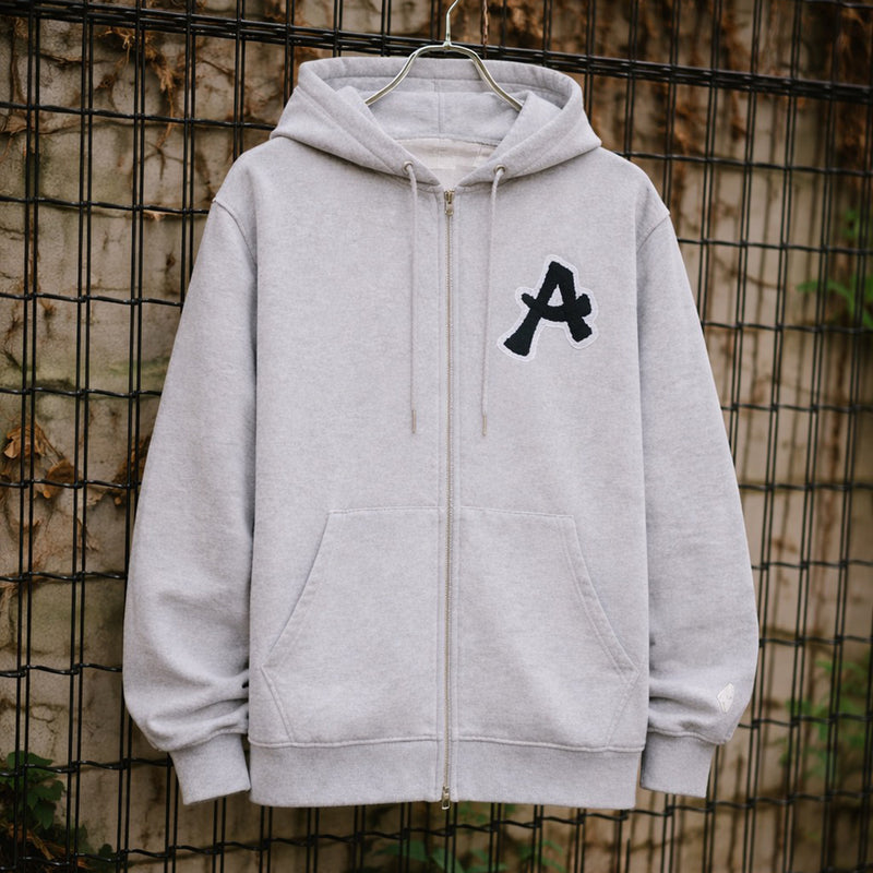 ARAKA LAYERED PATCH ZIP HOODIE