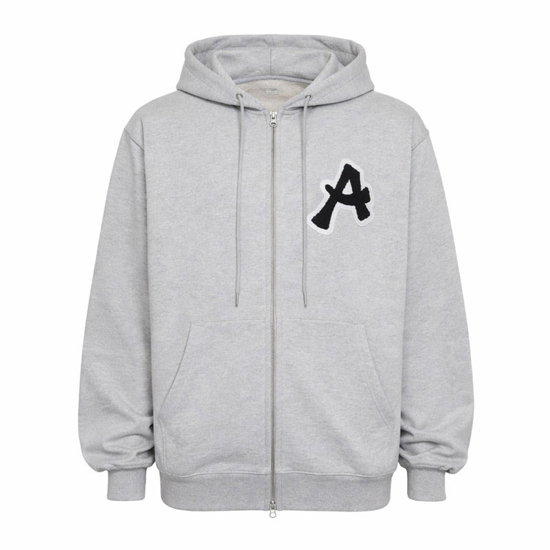 ARAKA LAYERED PATCH ZIP HOODIE