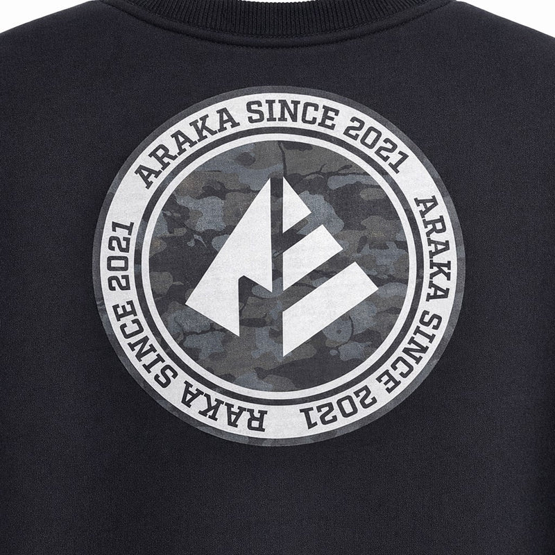 ARAKA CIRCLE LOGO PULLOVER CAMO