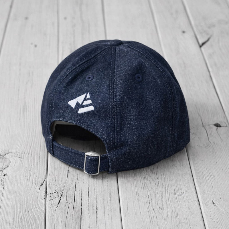 ARAKA DENIM LOGO CAP-INDIGO
