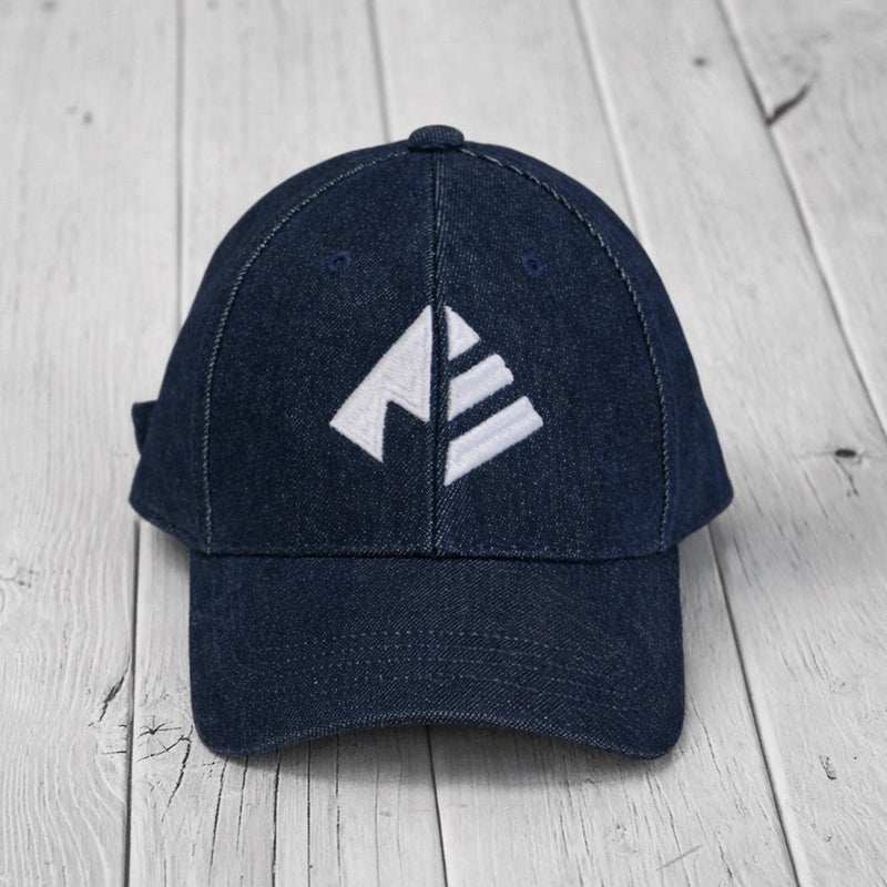 ARAKA DENIM LOGO CAP-INDIGO